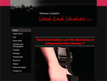 Tablet Screenshot of deadendstudiosfilm.com